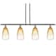 Option Black Antique Brass / Amber