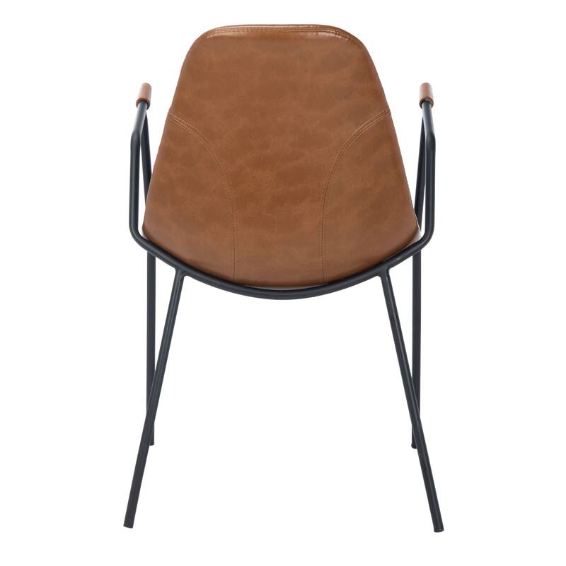 SAFAVIEH Rosalind Midcentury Dining Chair - 21" x 22.5" x 33" - 21Wx23Dx33H