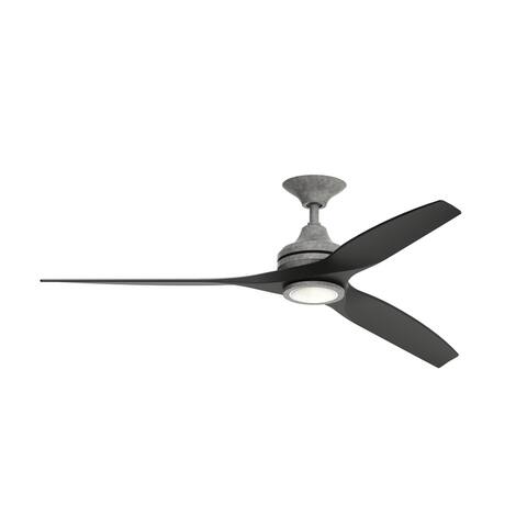 Spitfire Indoor/Outdoor Ceiling Fan Motor Only - Galvanized