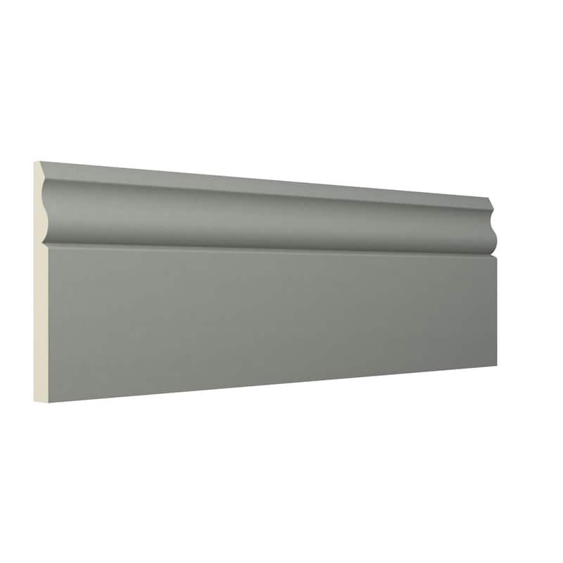 4 3/4"H x 3/8"P x 94 1/2"L Brittany Baseboard Moulding - 1-Pack