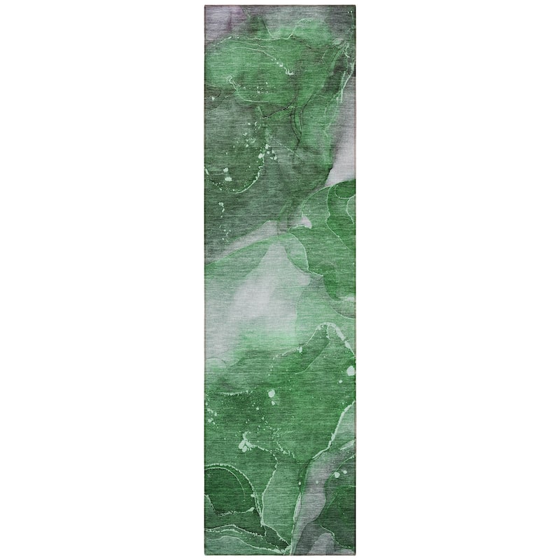 Fari Artistic Abstract Weather Resistant Classic Meets Modern Outdoor Rug