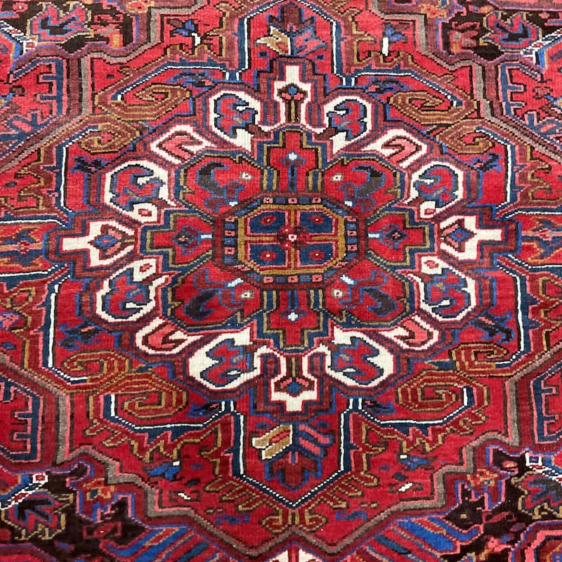 HERAT ORIENTAL Handmade Fine Heriz Rug - 8'10" x 11'1"