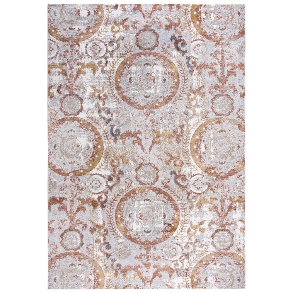 Alora Decor Lavish Circles Transitional Rug