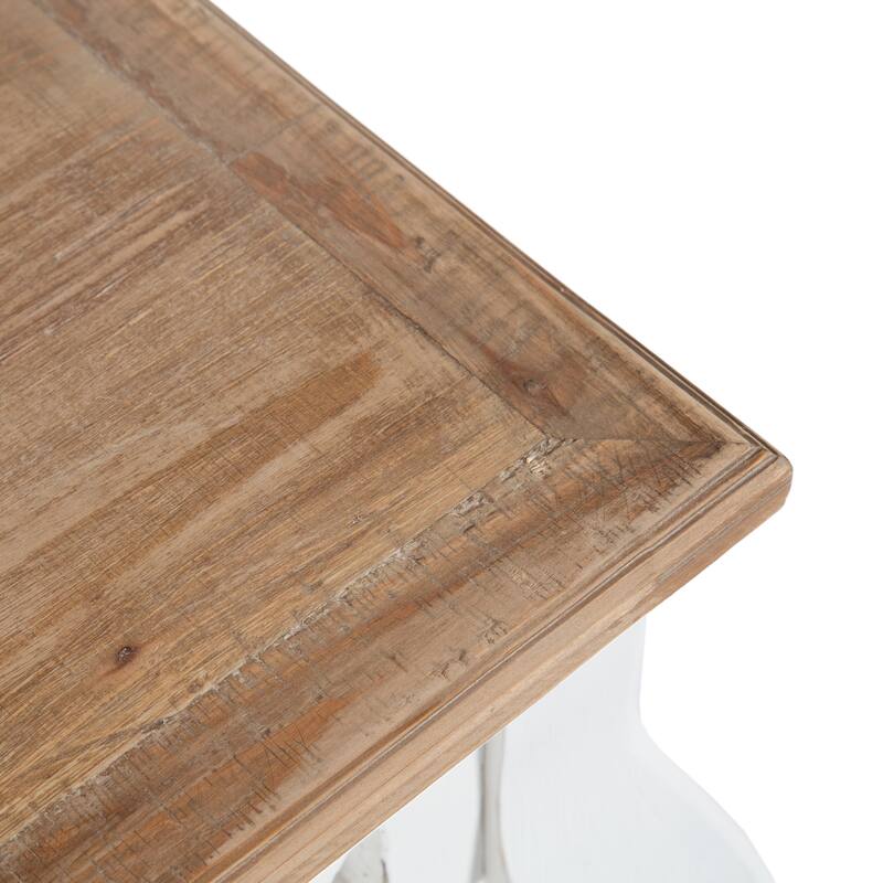 Kate and Laurel Antonella Wood Console Table - 38x13x30