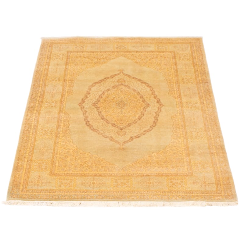 ECARPETGALLERY Hand-knotted Pako Persian 18 Of 20 Grey Wool Rug - 4'0 x 6'0