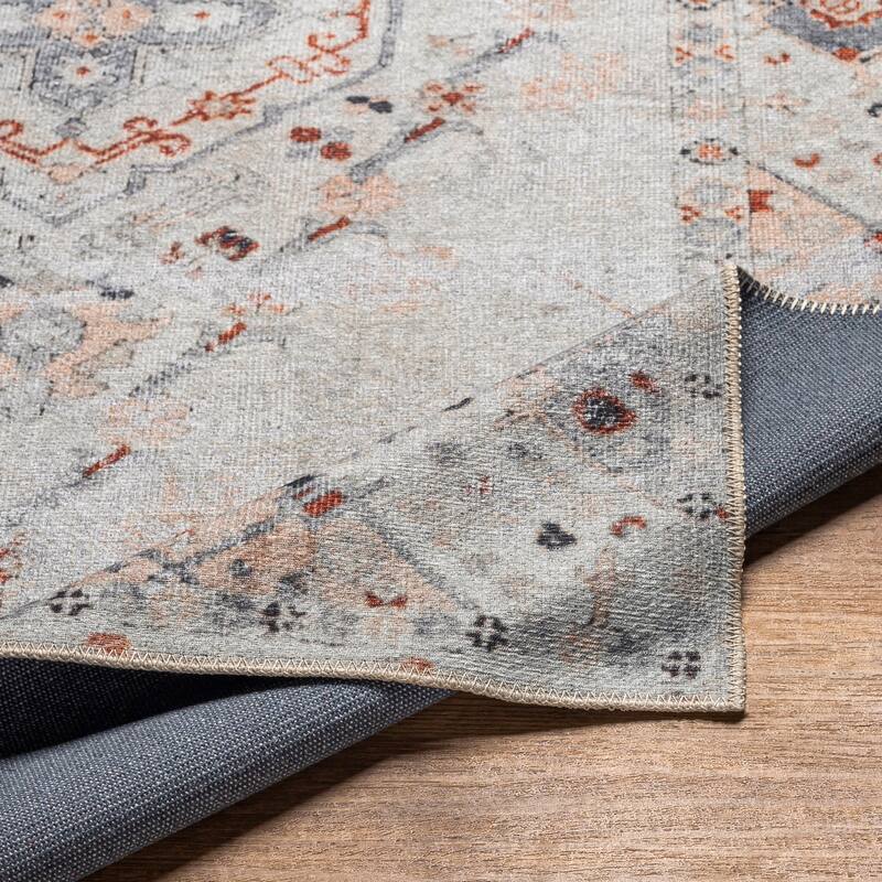 Artistic Weavers Moreen Traditional Medallion Machine Washable Area Rug