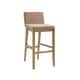 preview thumbnail 79 of 115, Gracie Modern Bar Stool, Boucle Upholstered Chair and Brushed Wooden Legs