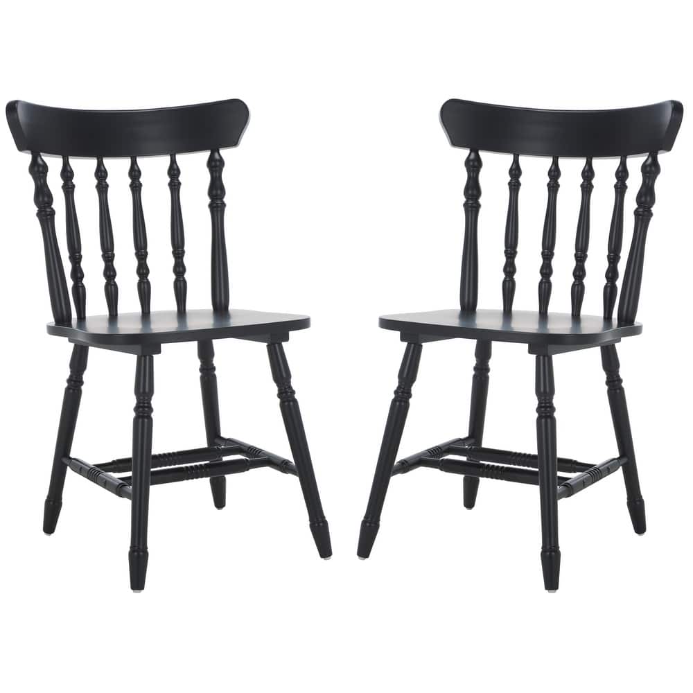 SAFAVIEH HOME Coralyn Caprail Dining Chair (Set of 2) - 17"W x 20"D x 34"H