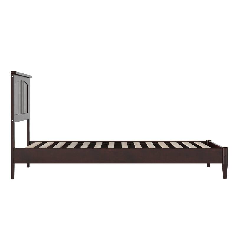 Naples Solid Wood Low Profile Platform Bed