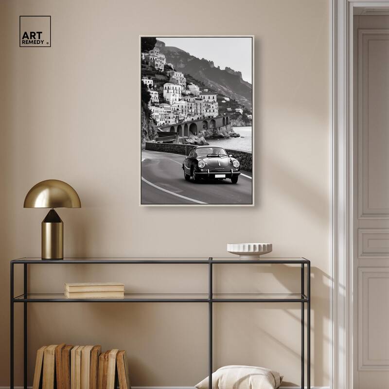 Drive through the Town Canvas by Art Remedy