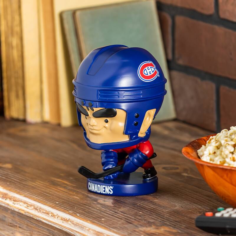 NHL Team Lil Big Head Resin Indoor/Outdoor Garden Desk Statue - Montreal Canadiens