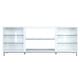 preview thumbnail 2 of 8, Manhattan Comfort Brighton 60 In. Wire Management Media Cabinet Console