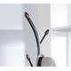preview thumbnail 9 of 18, Roundhill Furniture Arles Metal Standing Coat Rack