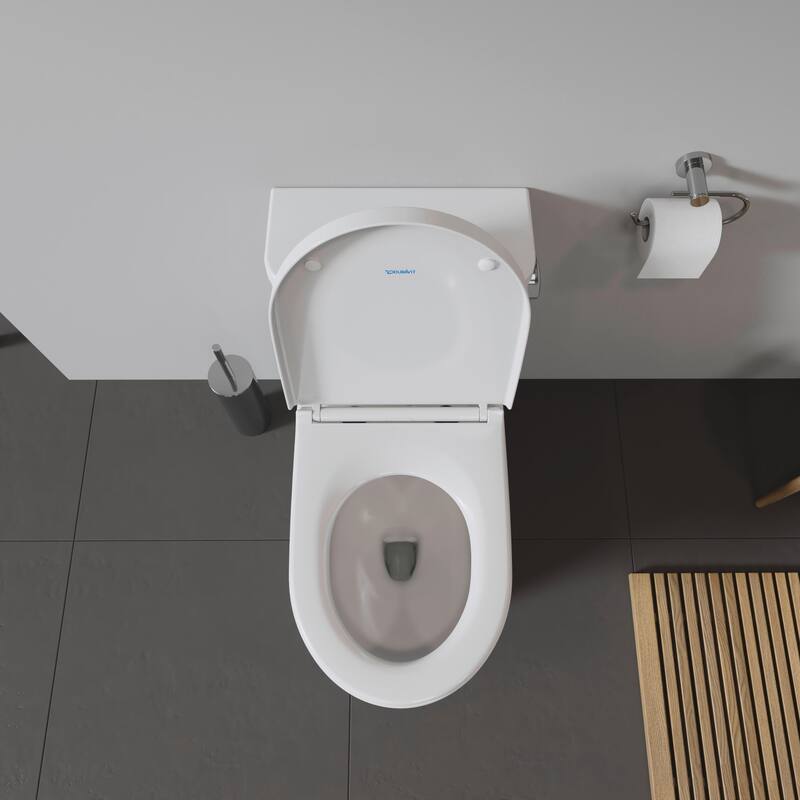Duravit DuraStyle Basic 1.28 GPF One Piece Elongated Chair Height