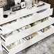 preview thumbnail 15 of 65, 63"W 9 Drawer Dresser Accent Dresser for Living Room Bedroom Chest
