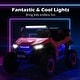 preview thumbnail 29 of 27, 12V 2-Seater Kids Ride on UTV with Slow Start Function Music - 46.5” x 29” x 28”(L x W x H)