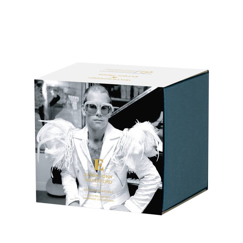 Waterford Elton John "E" Icon Bauble