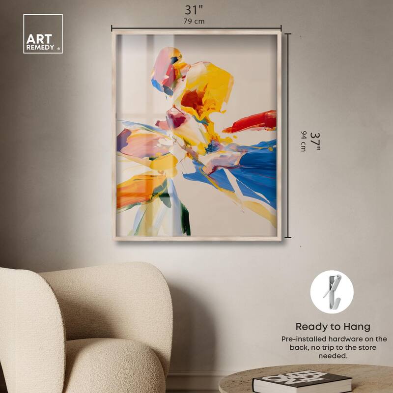 Flippant Bloom I Shadowbox by Art Remedy