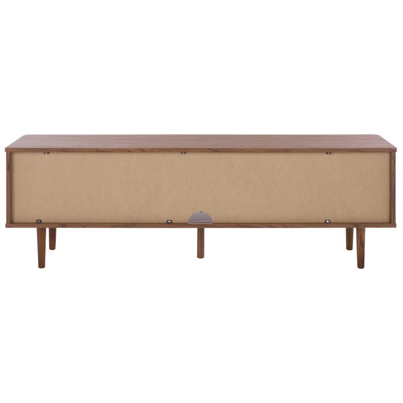 SAFAVIEH Home Ders 2-Shelf 2-Door Sideboard/TV Stand - 55"W x 16"D x 18"H