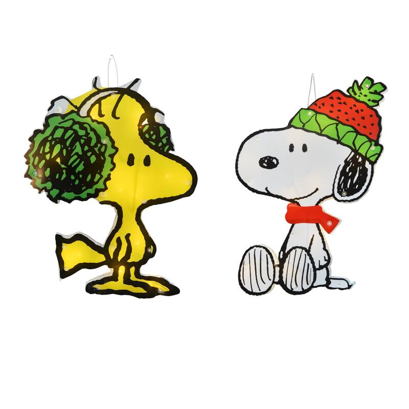 12" Peanuts Window Décor