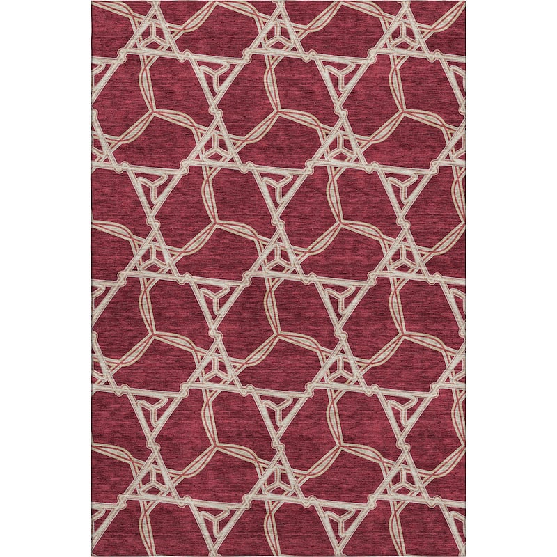 Premium Washable Super Soft Modern Tangle Mayfield Rug