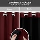 preview thumbnail 72 of 91, Deconovo 100 Percent Blackout with Liner Grommet Curtain (2 Panel)