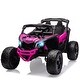 preview thumbnail 26 of 38, 12V Electric Off-Road UTV Car for Kids with Remote Control Rose red
