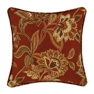 Royal Court Montecito Red 16 Square Decorative Throw Pillow Bed Bath Beyond 35692873