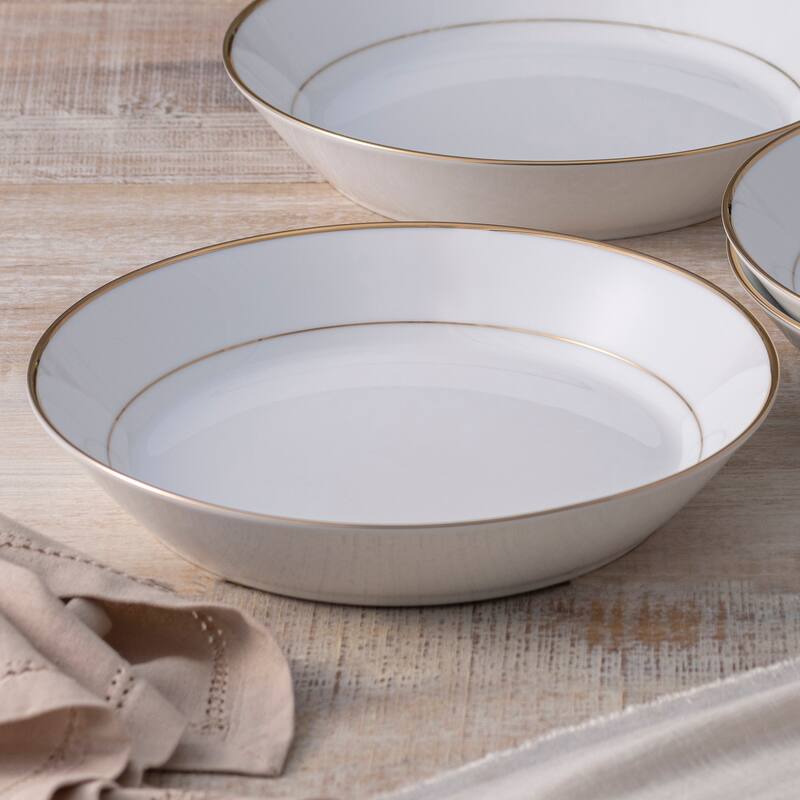Heritage Set of 4 Coupe Dinner Bowls, 9-3/4", 43 oz.
