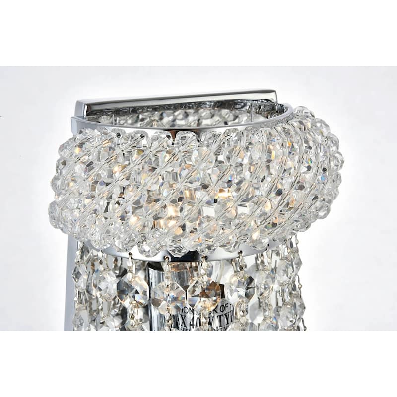 Fleur Illumination 4 light Chrome Wall Sconce
