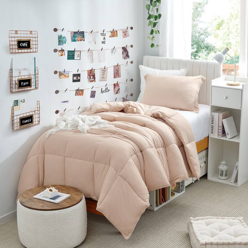 In The Thick of It - Coma Inducer® Comforter Set - Twin XL - Moonlight Taupe