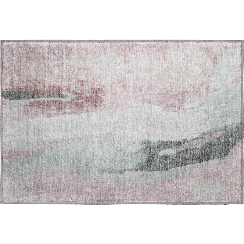 Premium Washable Super Soft Abstract Brushstrokes Mayfield Rug
