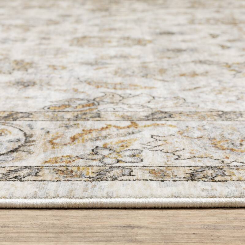 Style Haven Marley Distressed Vintage Fringed Area Rug