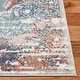 preview thumbnail 3 of 5, SAFAVIEH Skyler Diny Vintage Boho Distressed Rug - Beige/Burgundy - 5' 5" x 7' 7"