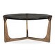 preview thumbnail 1 of 3, Uttermost Bohdi Outdoor Brass Coffee Table