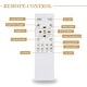 preview thumbnail 8 of 20, Bella Depot 3-Light Flush Mount Ceiling Fan with Dimmable LED Light and Remote APP Control for Children