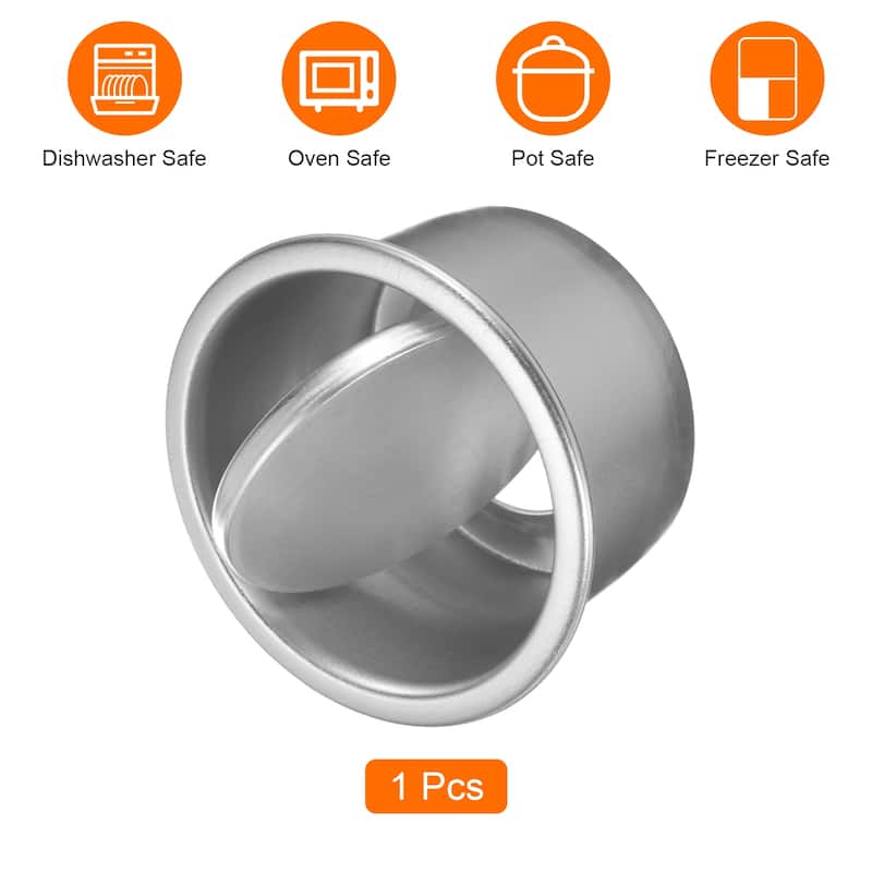 Round Cake Pan w Removable Loose Bottom Anodized Aluminum Baking Pan