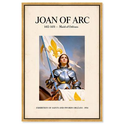 Maid of Orleans Canvas by Art Remedy