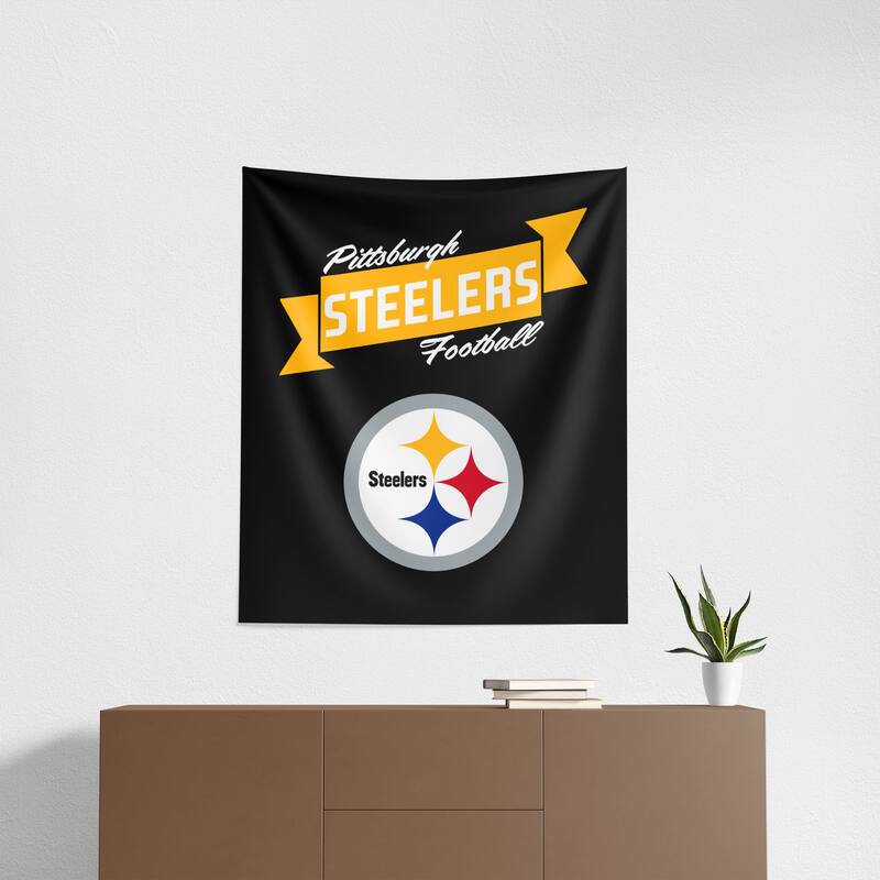 NFL Pittsburgh Steelers Premium Wall Hanging - 34"x40"