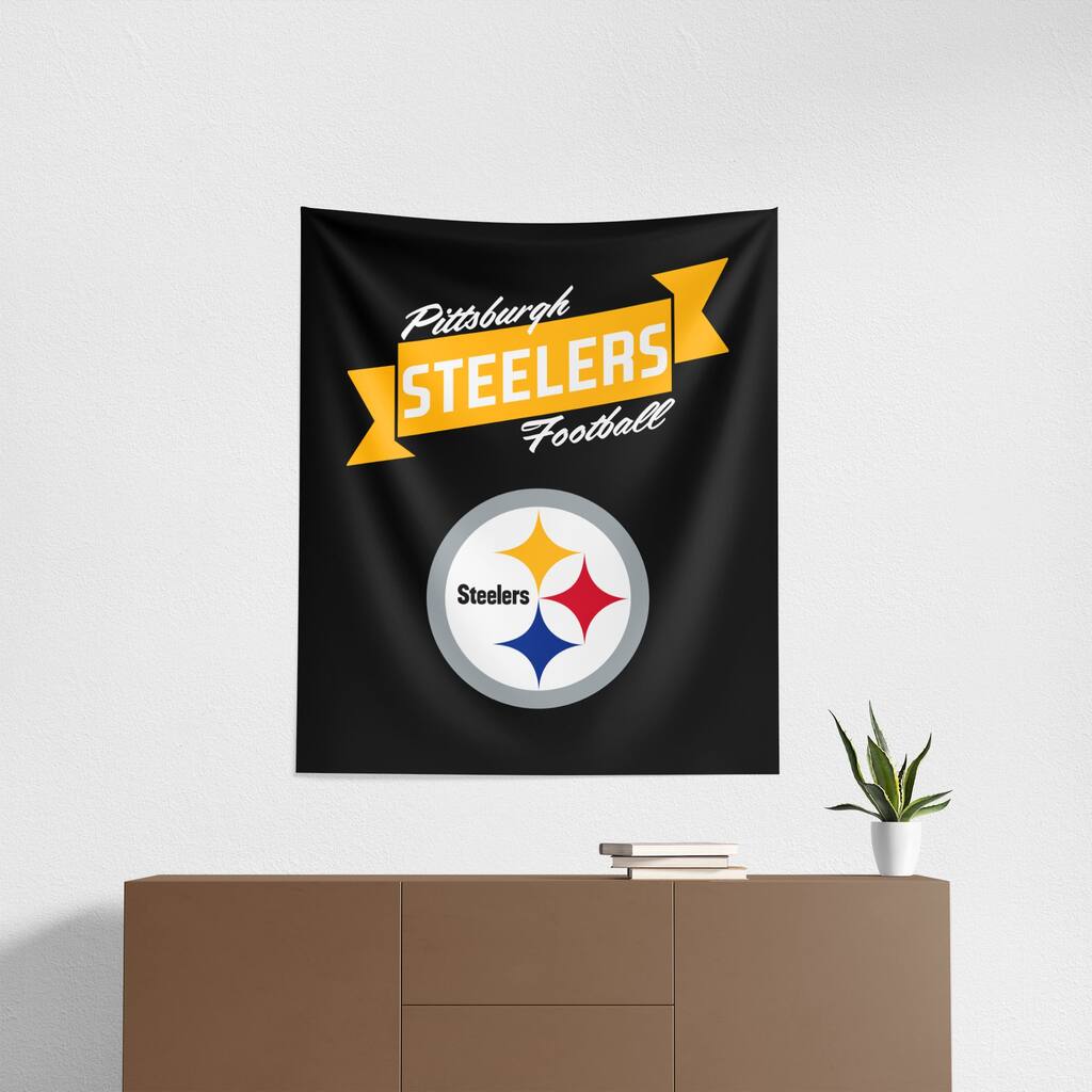 NFL Pittsburgh Steelers Premium Wall Hanging - 34"x40"