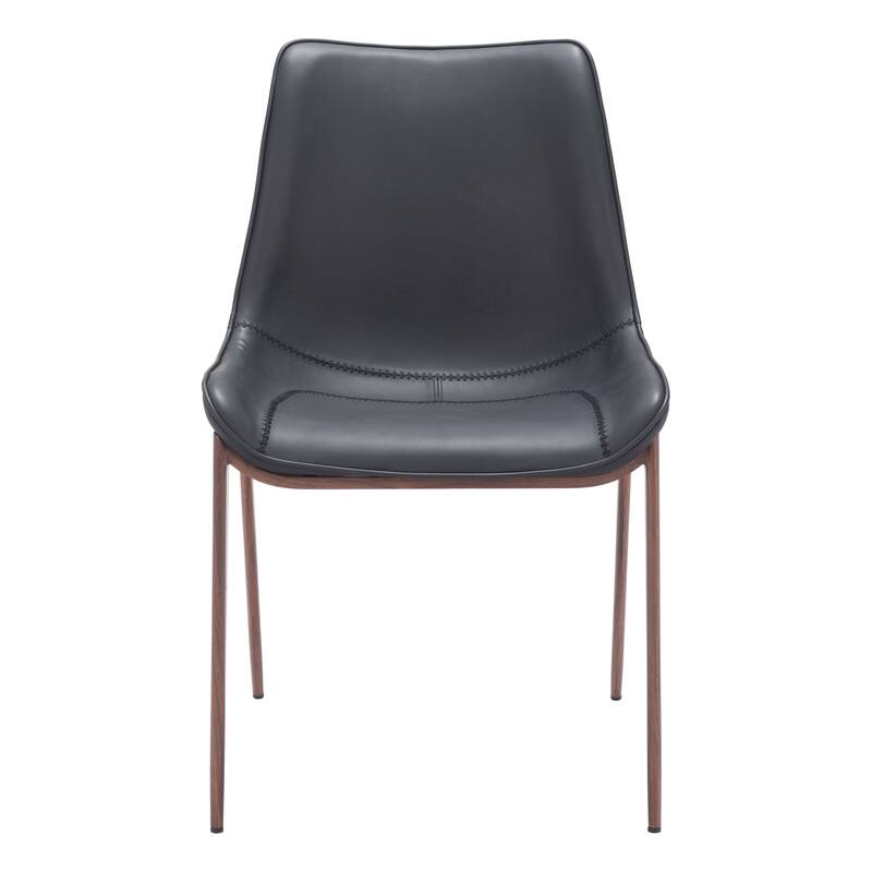 Magnus Dining Chair Black & Walnut