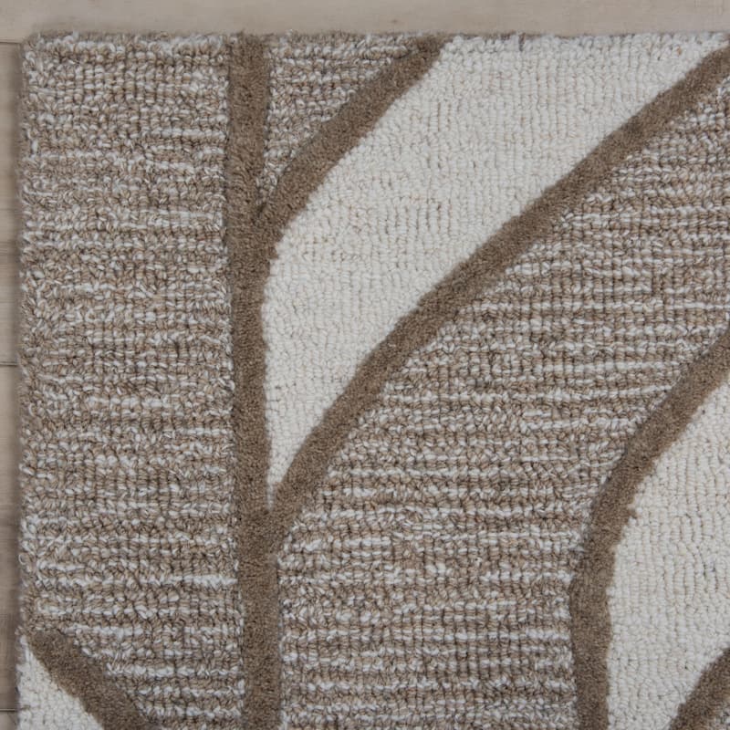 Alora Decor Lofton Stripe Hand Tufted Wool Rug