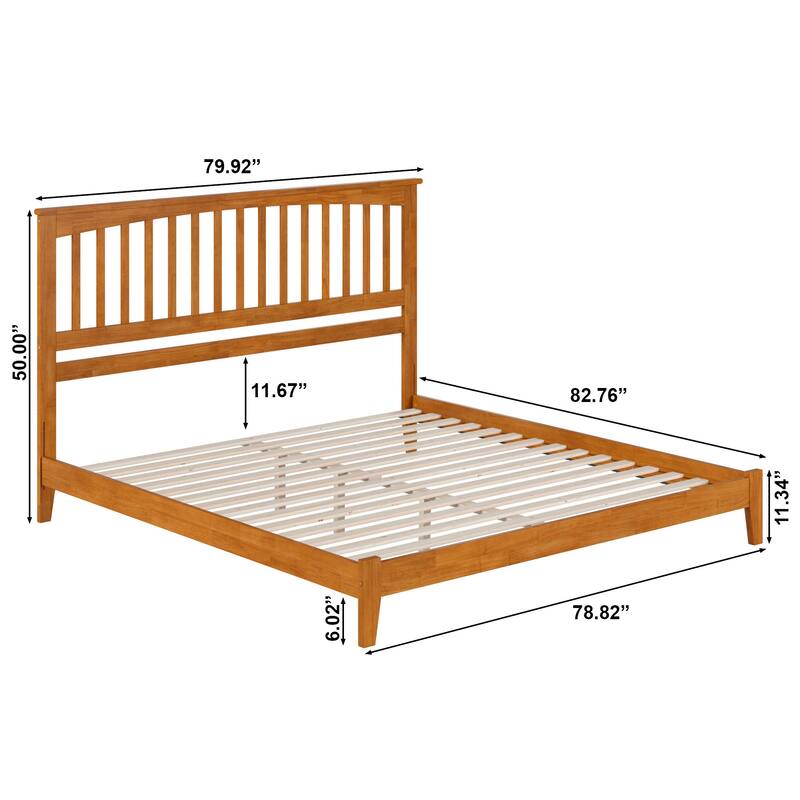 AFI, Mission Solid Wood Low Profile Platform Bed