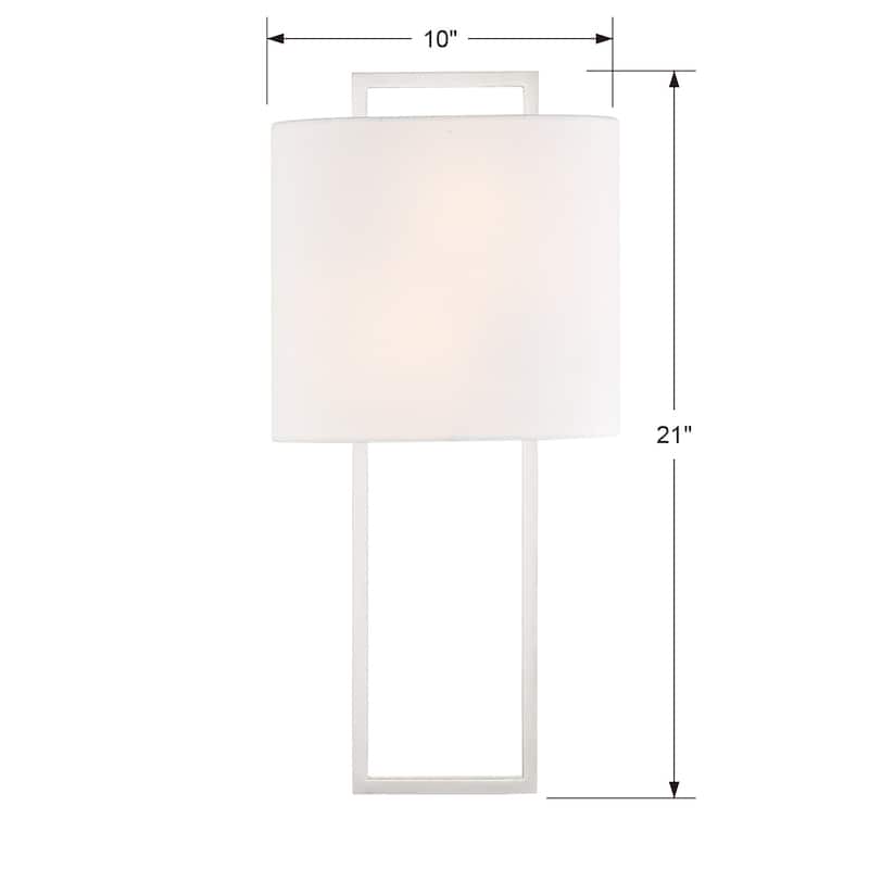 Crystorama Lighting Group Fremont 2 Light 21" Tall Wall Sconce