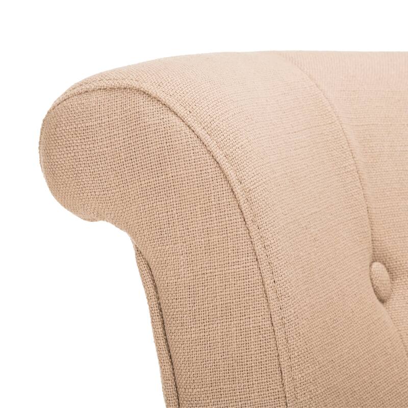 SAFAVIEH Alesia 29.7-inch Curved Back Mahogany Bar Stool - 19.6" x 24.2" x 43.7" - 20Wx24Dx44H