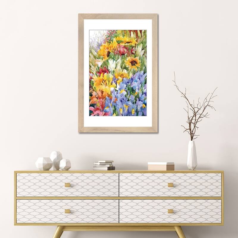 iCanvas "Flower Power" by Annelein Beukenkamp