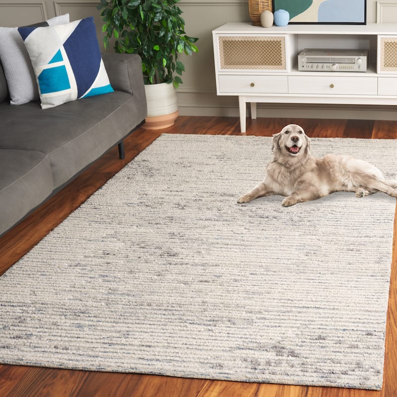 SAFAVIEH Handmade Abstract Zyra Contemporary Wool Rug