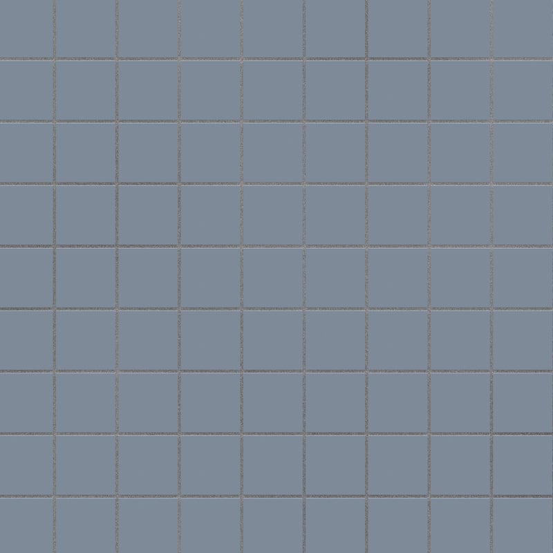 Merola Tile Vaudeville Taco Azzuro 1-5/8" x 1-5/8" Porcelain Floor and Wall Tile - Case (25 Tiles)