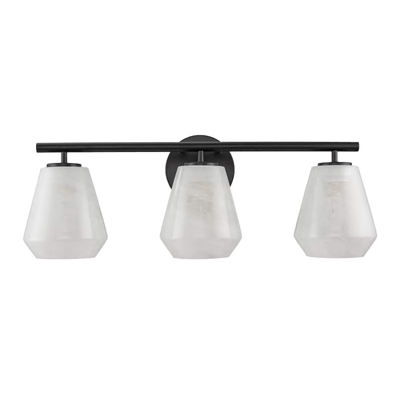Artcraft Brooke Bathroom Vanity - Wispy White Glassware Shade