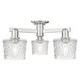 preview thumbnail 8 of 21, Innovations Lighting Endless Possibilities Arcadia - Niagara - 3 Light 24" Semi-Flush Mount Brushed Satin Nickel